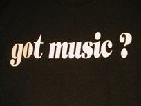 Got music? tee